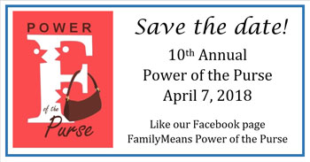 Save the Date April 7, 2018 for Power of the Purse
