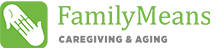 FamilyMeans Caregiving & Aging Logo